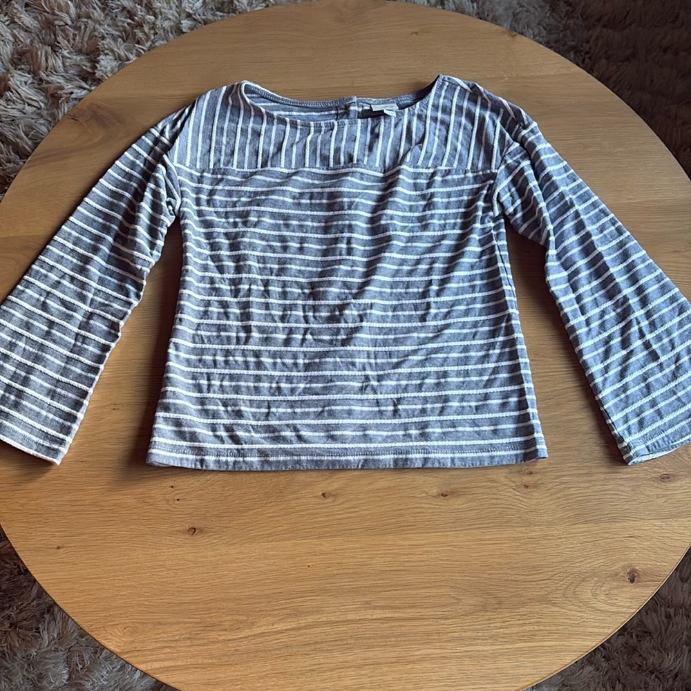 A New Day Button Back Wide Arm Long Sleeve